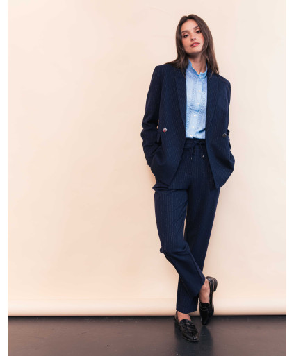 Veste DIMITRI - Marine  | Julie Guerlande | Vêtements pour femme