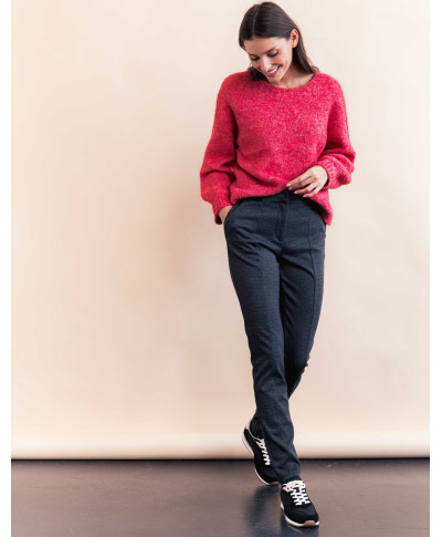 Pantalon MATHILDA - Gris  | Julie Guerlande | Vêtements pour femme