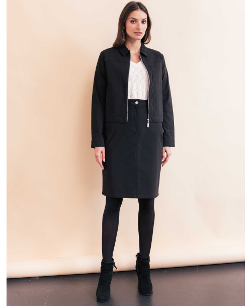 Veste BARNABE - Noir  | Julie Guerlande | Vêtements pour femme