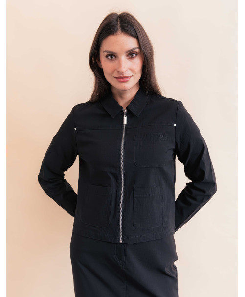 Veste BARNABE - Noir  | Julie Guerlande | Vêtements pour femme