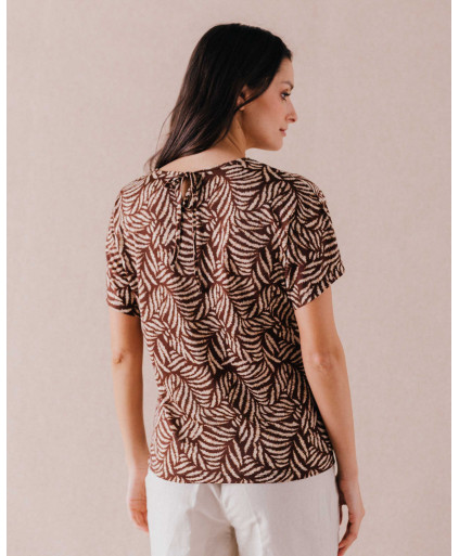 Tee-shirt RAJA - Cappucino | Mode pour femme | Julie Guerlande