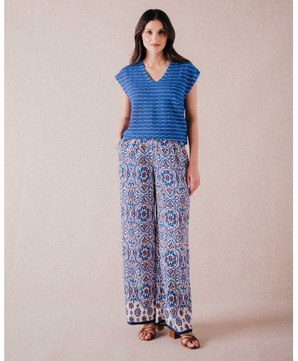 Pantalon VERA - Majorelle | Mode pour femme | Julie Guerlande