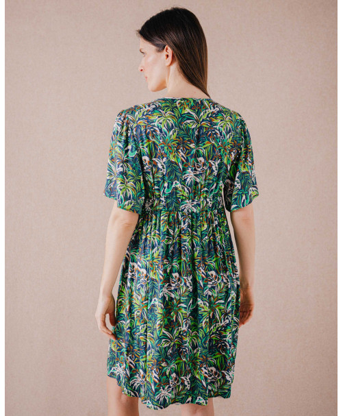Robe BAMBIE - Marine | Mode pour femme | Julie Guerlande