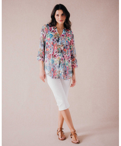 Corsaire MARCUS - Blanc | Mode pour femme | Julie Guerlande