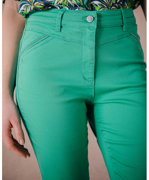 Pantalon ELIOT - Feuillage | Mode pour femme | Julie Guerlande