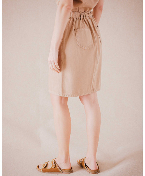 Jupe LORENE - Tabac | Mode pour femme | Julie Guerlande