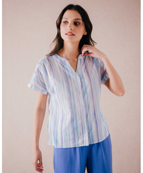 Chemise VALERIA - Majorelle | Mode pour femme | Julie Guerlande