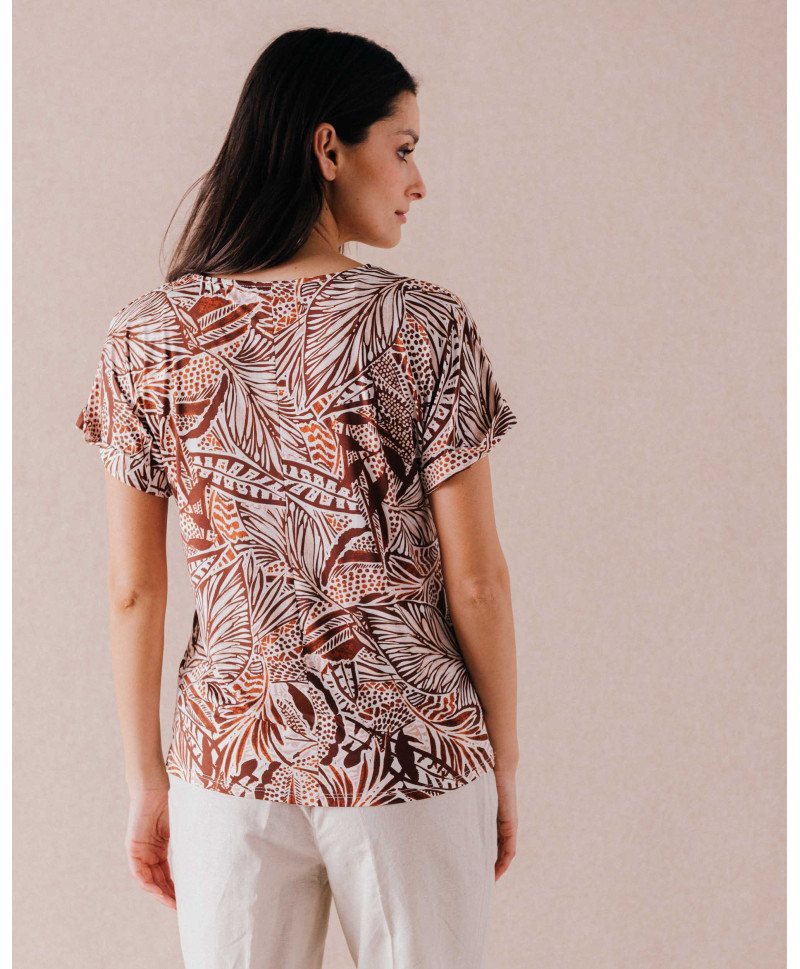 Tee-shirt ROMAIN - Grenade | Mode pour femme | Julie Guerlande