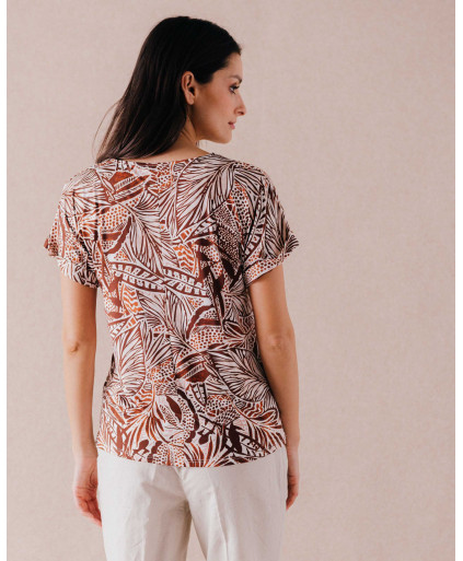 Tee-shirt ROMAIN - Grenade | Mode pour femme | Julie Guerlande