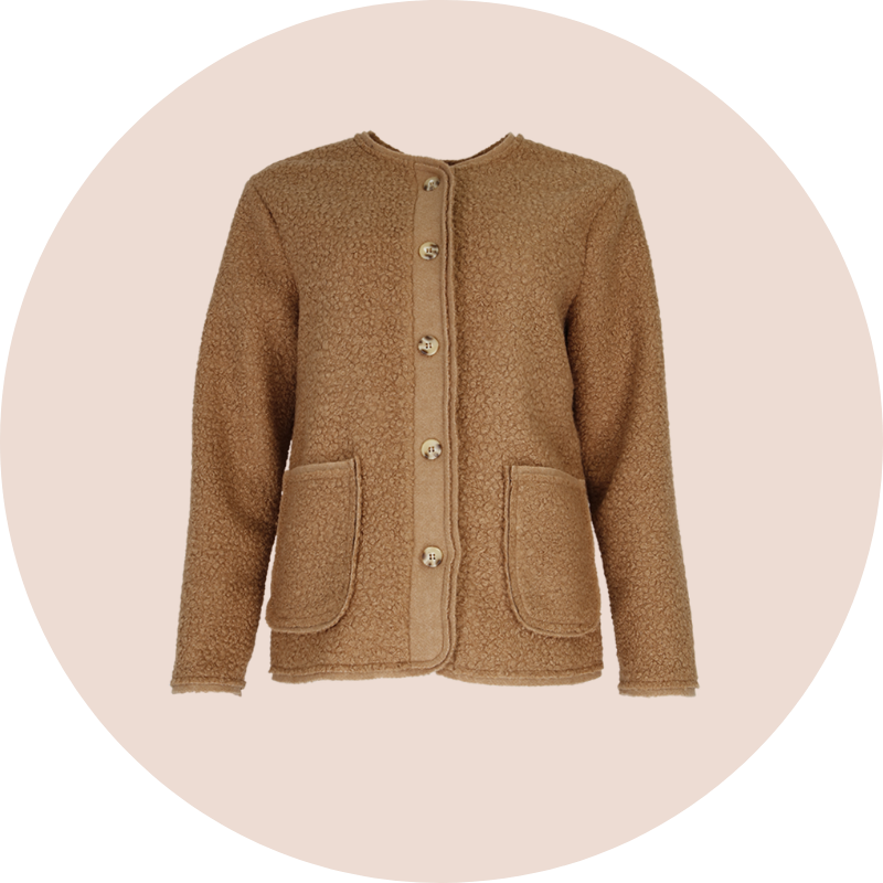 Vestes en bouclette