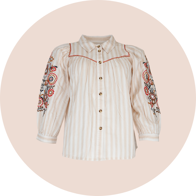 Chemises en broderie anglaise